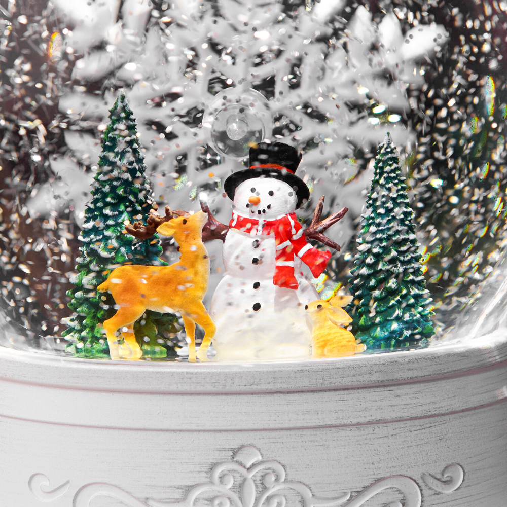 Spinning Snowflake Christmas Lantern Image 5