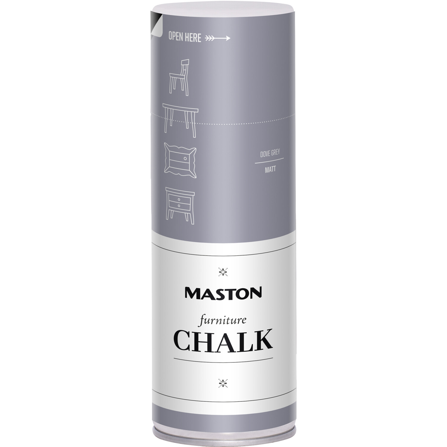 Maston Furniture Chalk Spray Paint Dove Grey Image