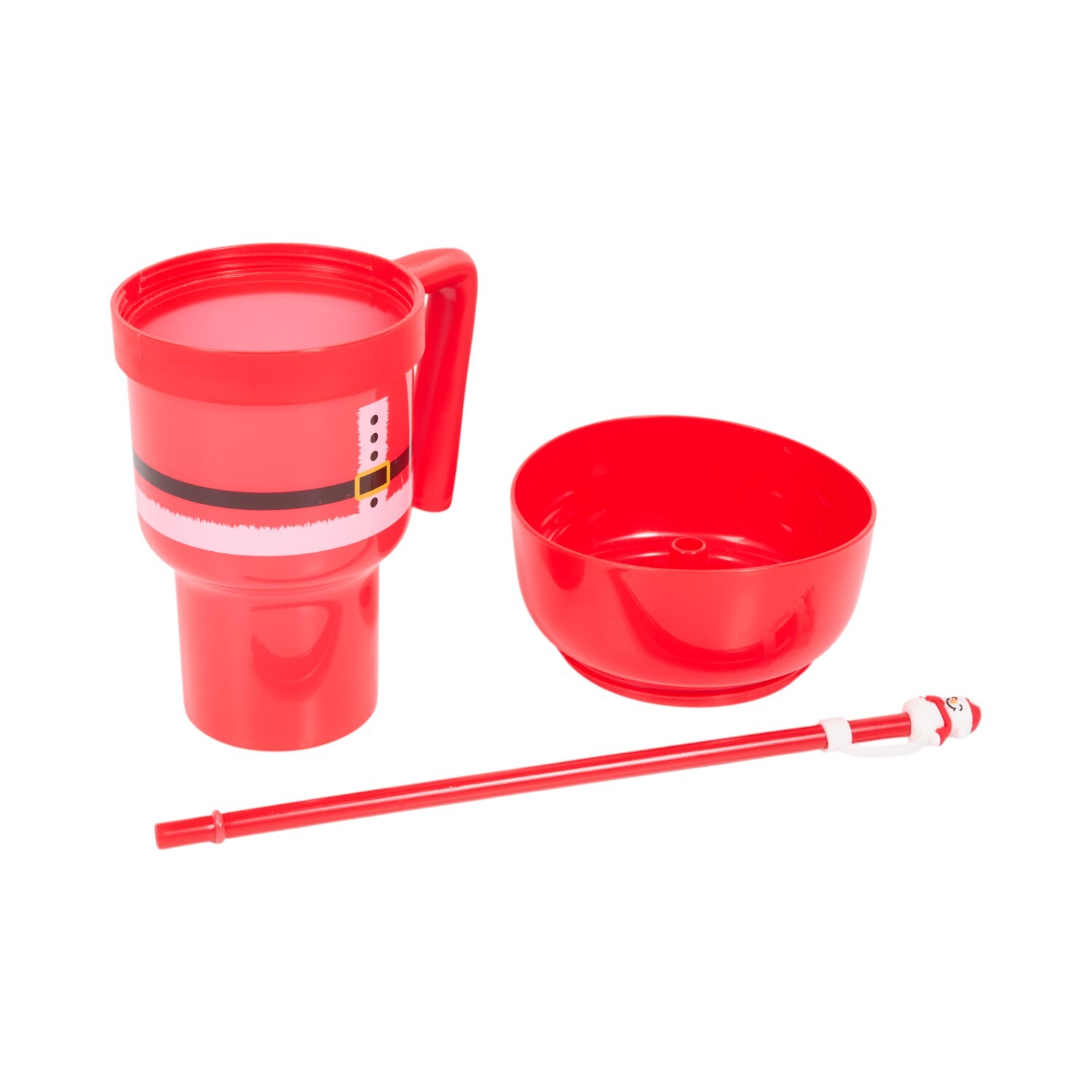 Christmas Cup with Snack Holder Image 5