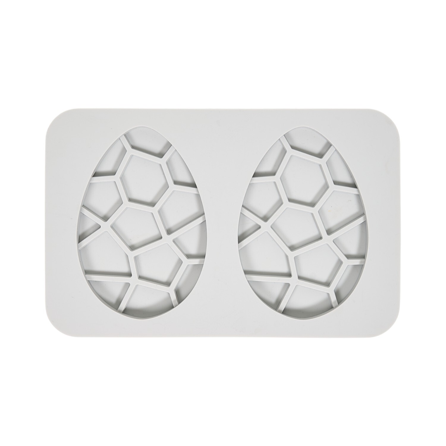 Easter Egg Mould White Image 2