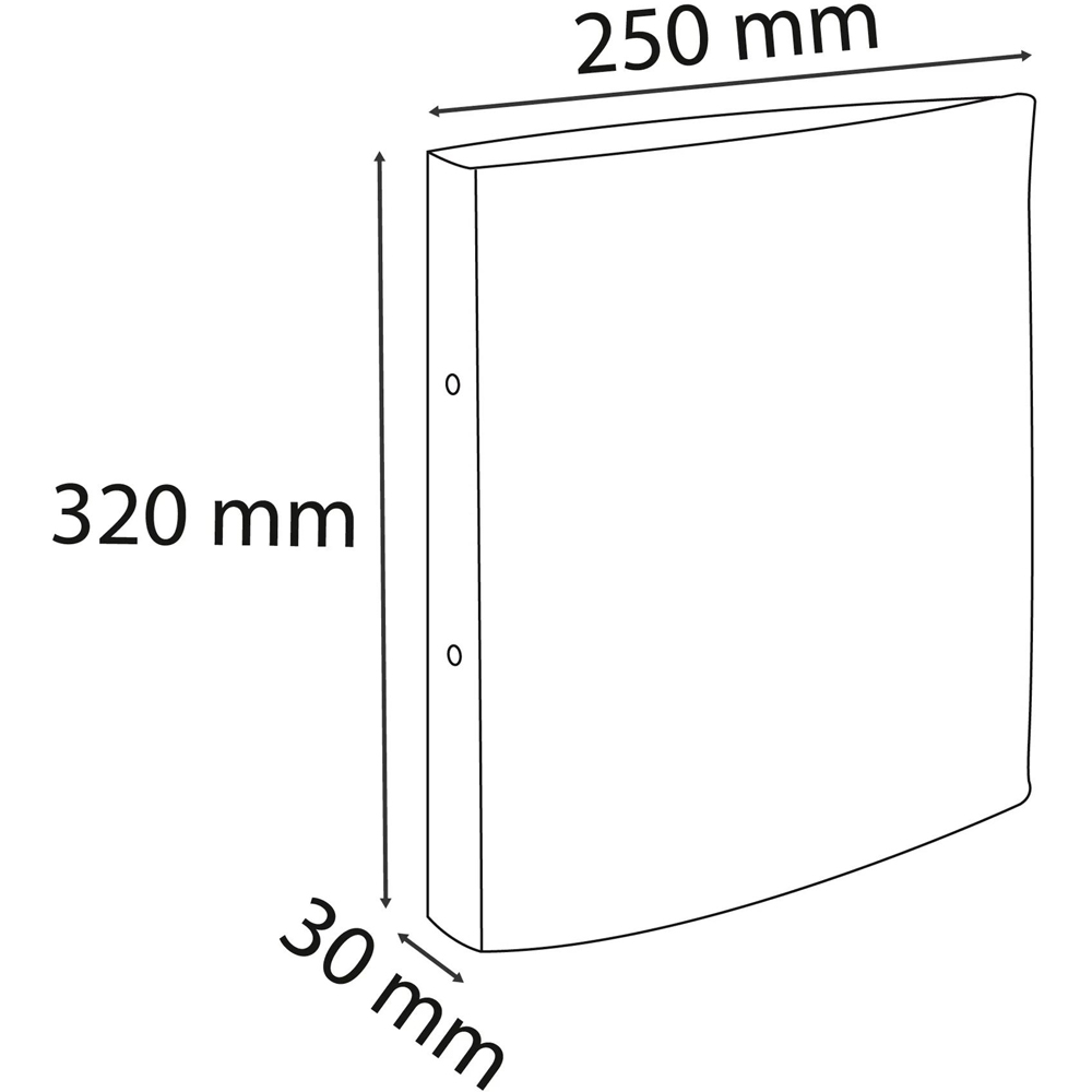 Exacompta Chromaline Assorted Colour 2R Ring Binder 10 Pack Image 9