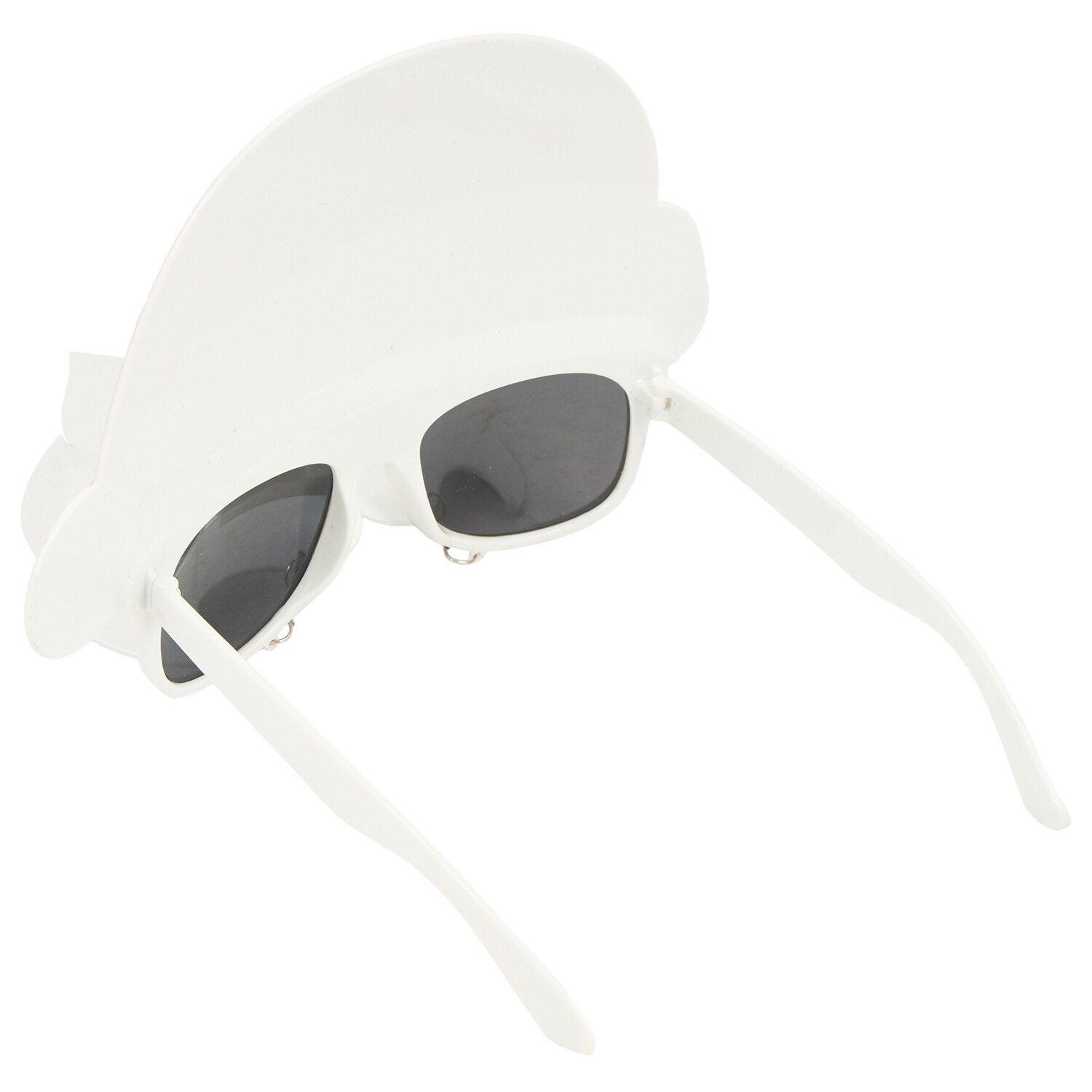 Santa Disguise Sunglasses - White Image 6