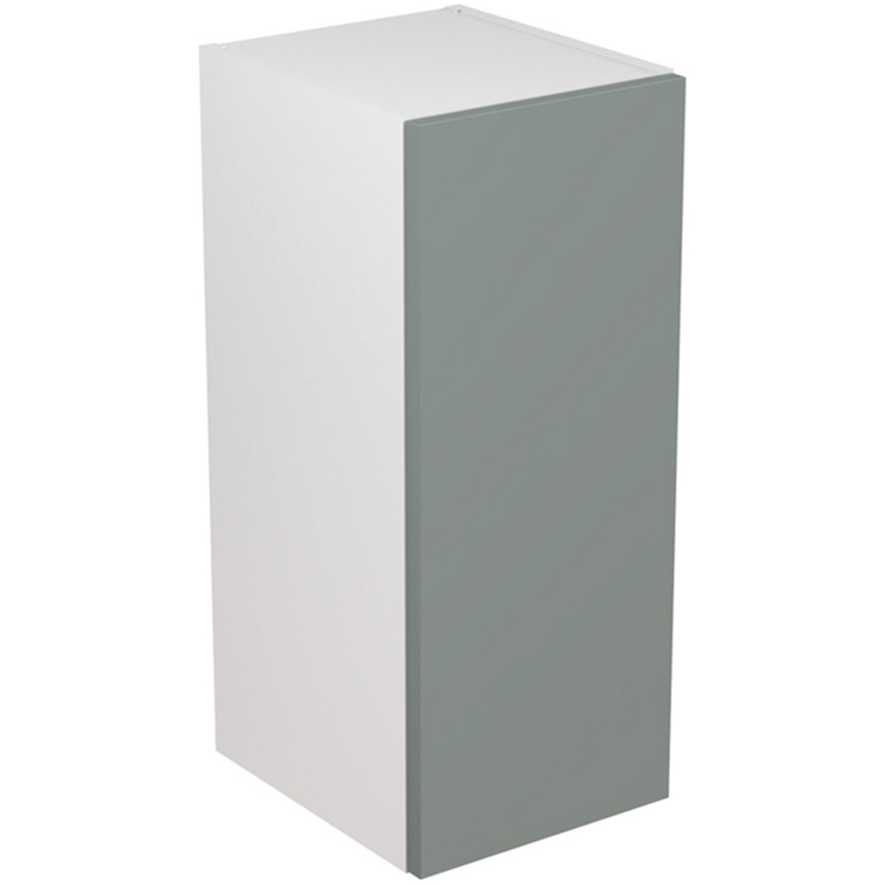Kitchen Kit Slab Supermatt Agave Green Wall Kitchen Cabinet Flatpack 300mm Image 1