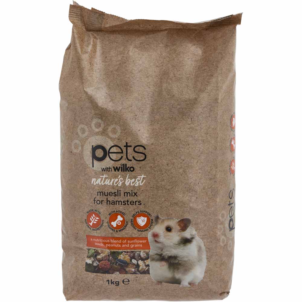 Wilko Muesli Mix Hamster Food 1kg Image 1