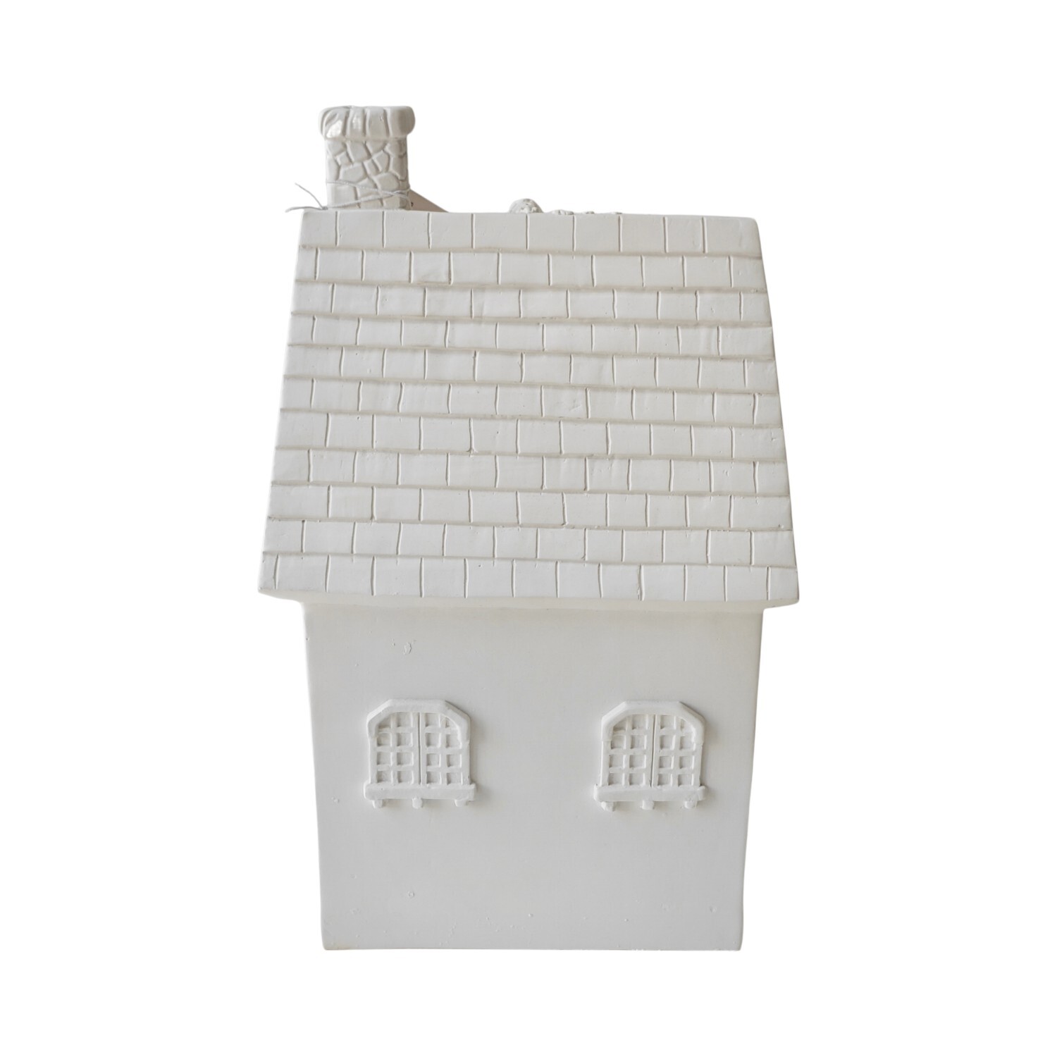 Paint Your Own Ceramic Autumn House Decoration White Image 2