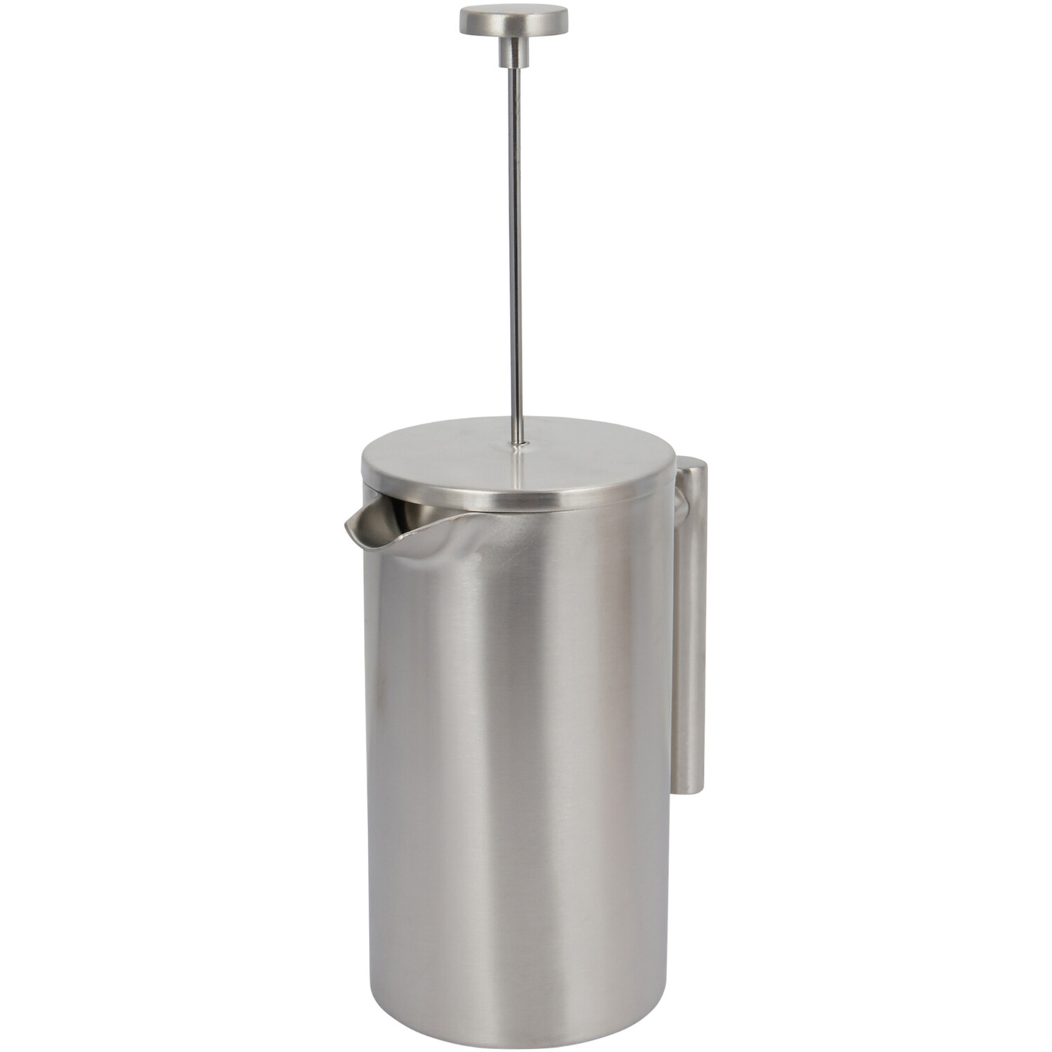 1L Stainless Steel Cafetiere - Silver Image 4