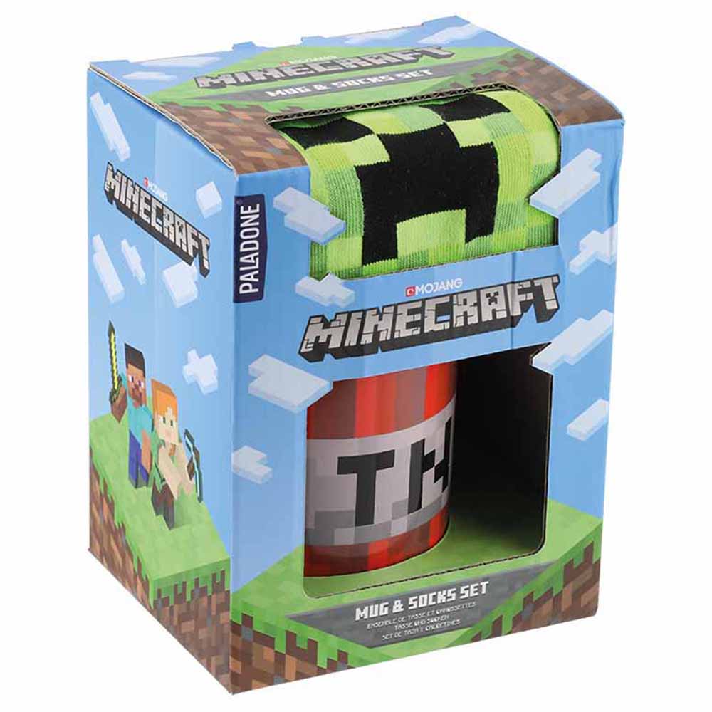 Minecraft Mug and Socks Image 2