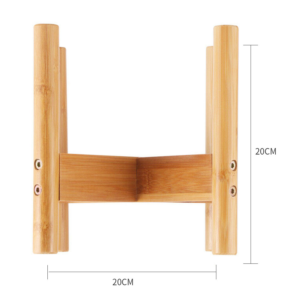 Raised Plant Stand Natural Multi-Tiered Image 9