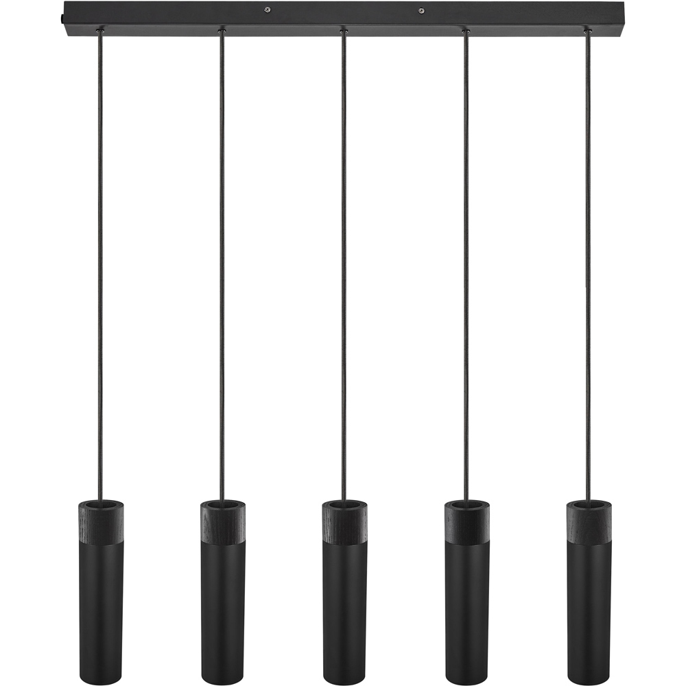 Nordlux Tilo 5-Spot Black Pendant Light Image 3