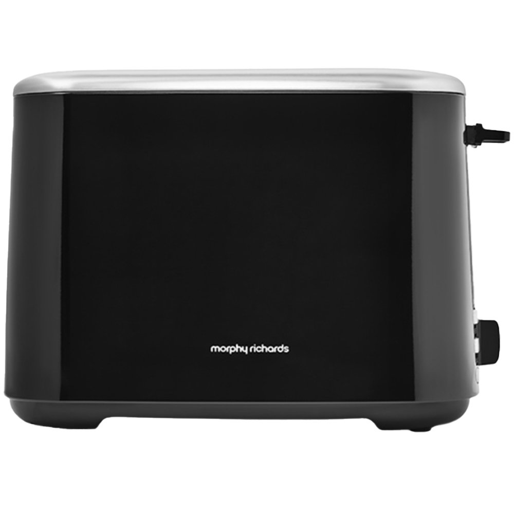 Morphy Richards Equip 222064 Black Stainless Steel 2 Slice Toaster Image 1