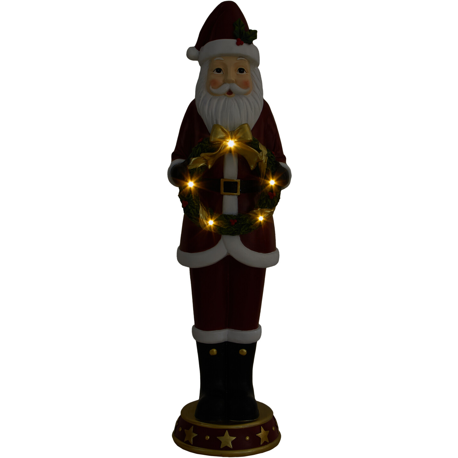 LED Santa Ornament Image 4