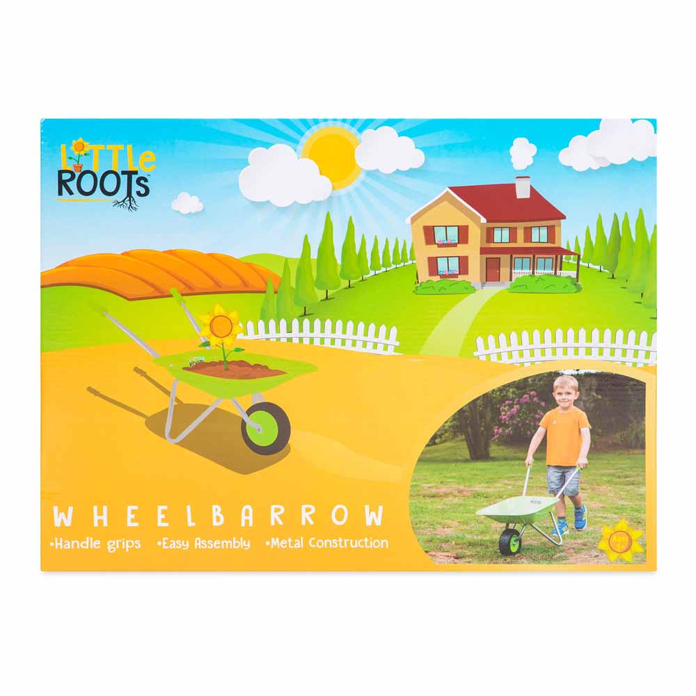 Little Roots Metal Wheelbarrow Image 4
