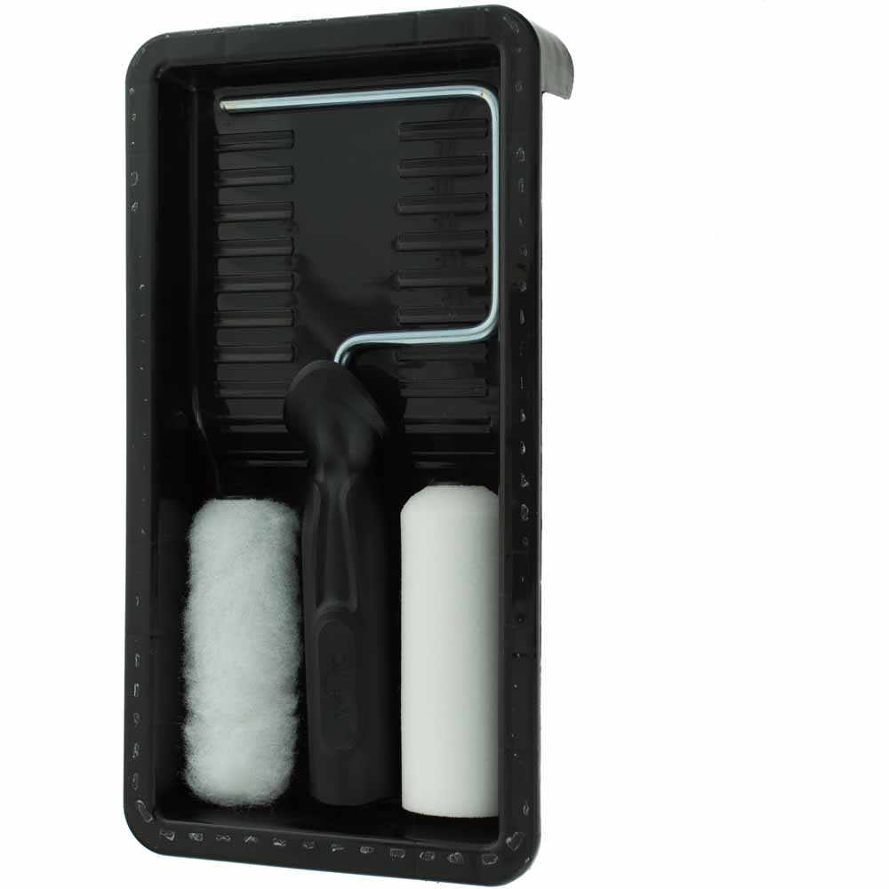 Wilko 4 inch Functional Mini Roller and Tray Image 3