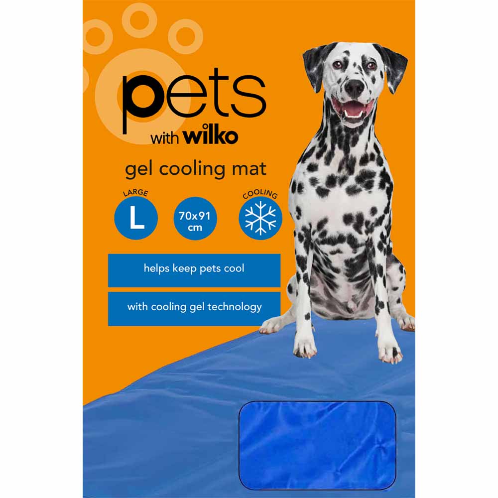 for Large Pets Red Coleman Comfort Cooling Gel Pet Pad Mat in Large 20x36 