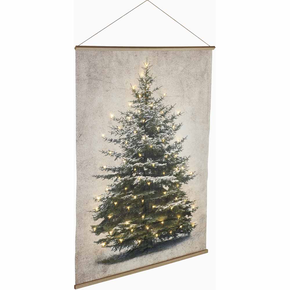 Wilko LED Wall Hanging Christmas Tree Image 2