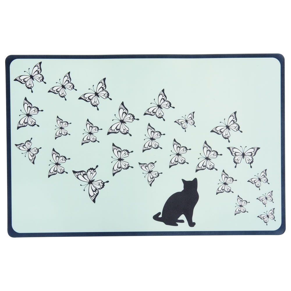 Single Wilko Cat Placemat in Assorted styles Image 5