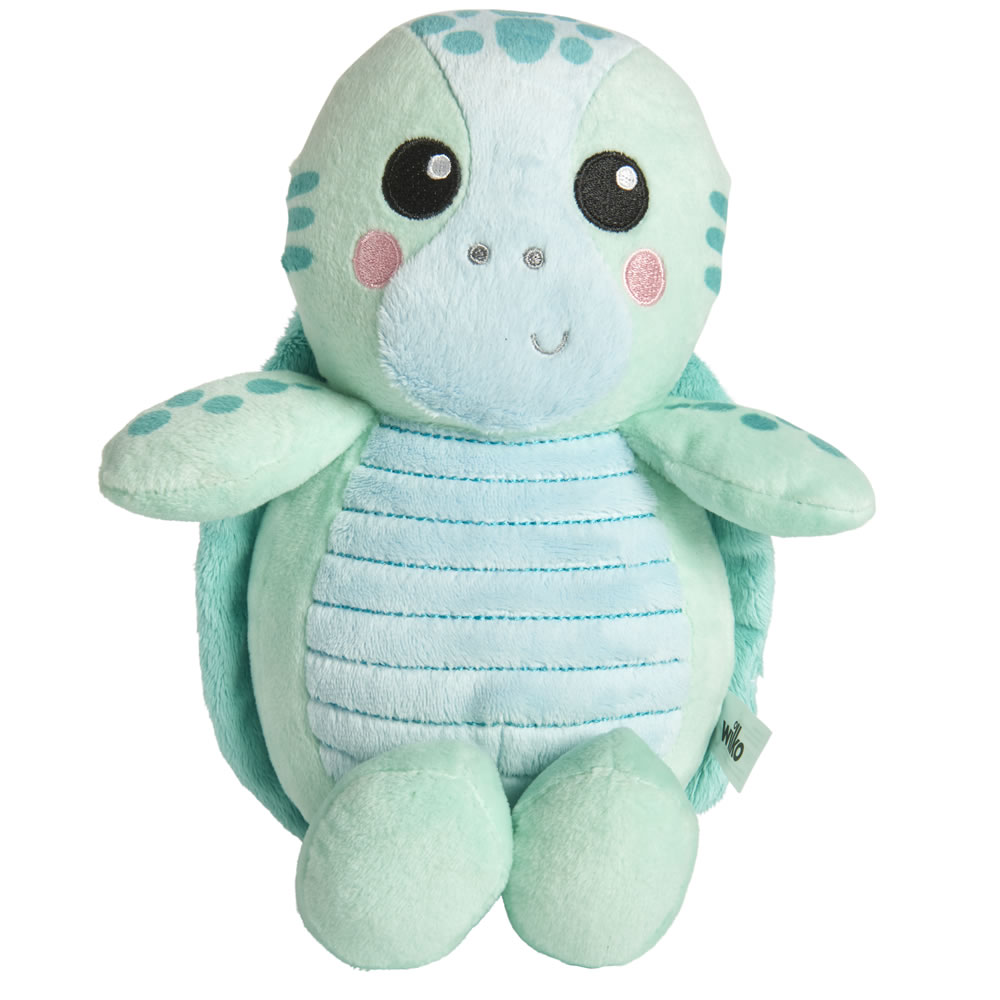 Wilko Little Steps Baby Turtle Plush Soft Toy 25cm