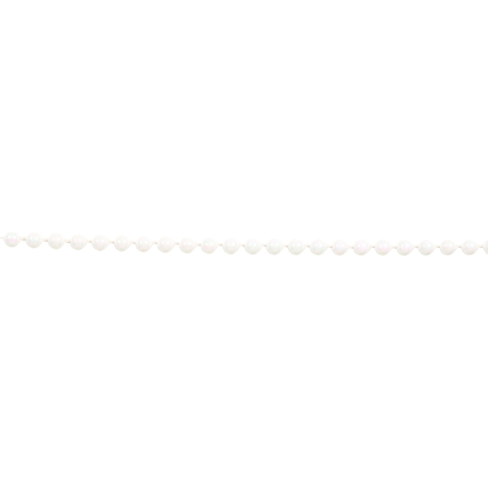 Ivory Pearl Bead Chain 8mm Pearl Image 4