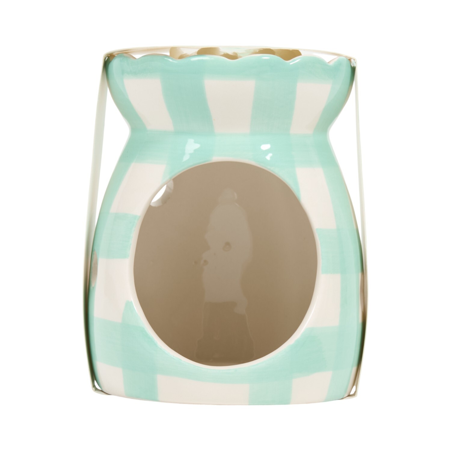 Gingham Wax Burner Set Image 6