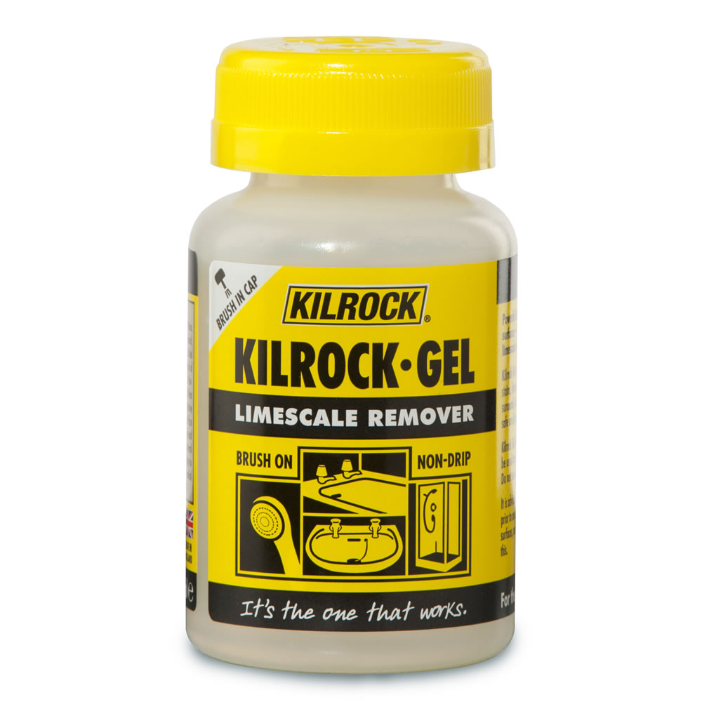 Kilrock Non Drip Gel Descaler Removes Limescale Stains 160ml Image