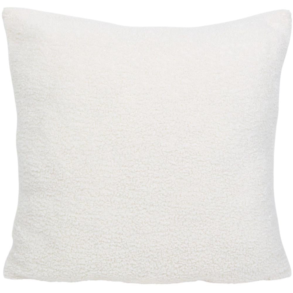 Let It Snow Embroidered Cushion - White Image 2
