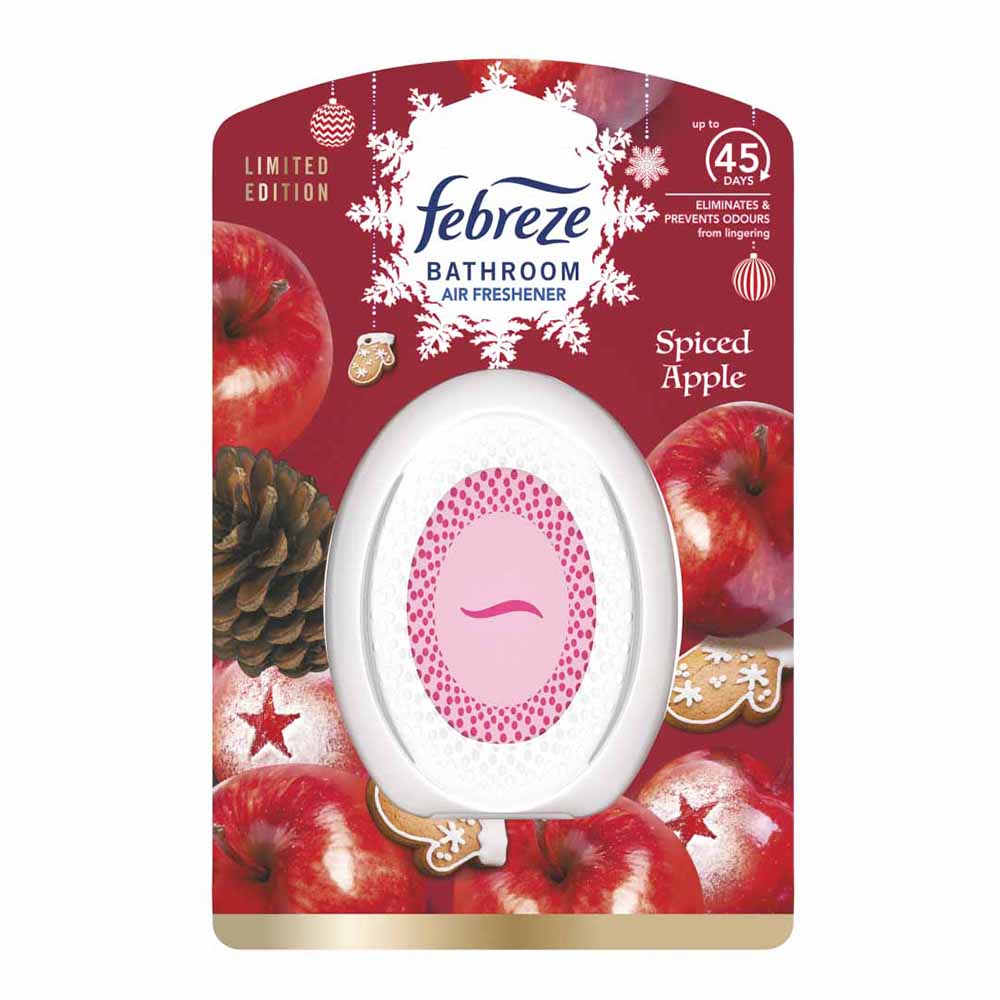 Febreze Bathroom Air Freshener Spiced Apple 1pk Image 1