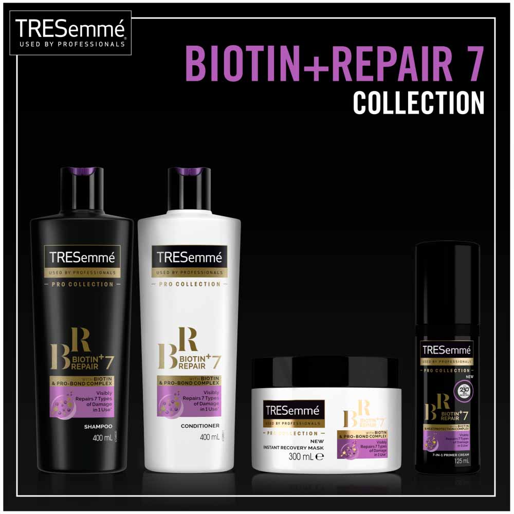 TREsemme Biotin+ Repair 7 Shampoo 400ml Image 7
