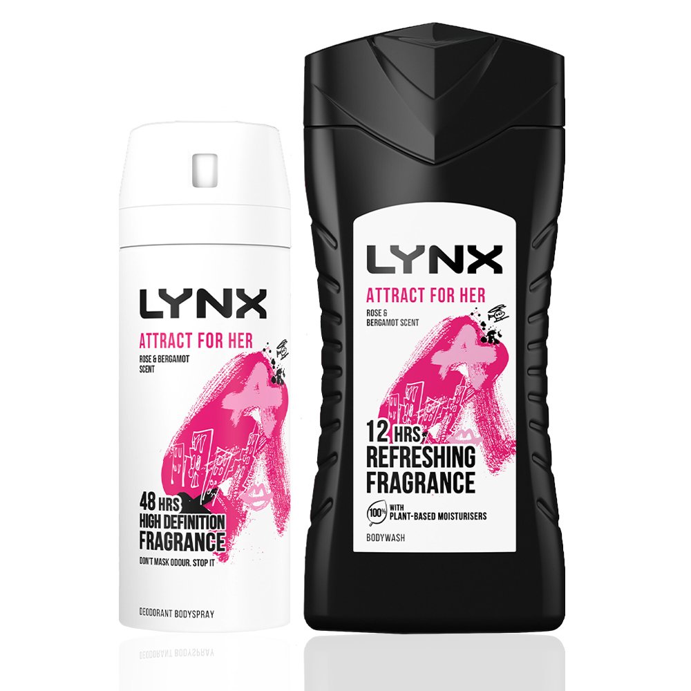 Lynx Attract for Her Duo Gift Set Image 2
