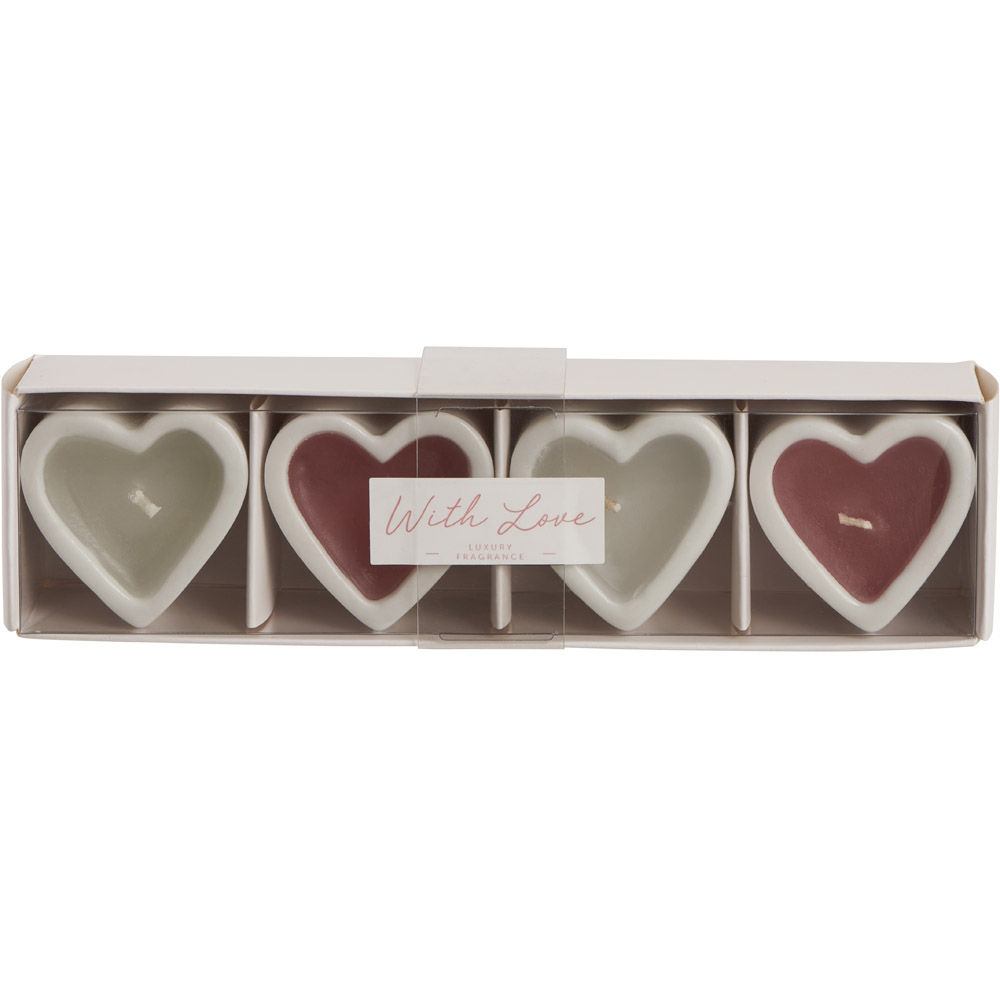 NaturesFragrance Heart Scented Tealights Image 1