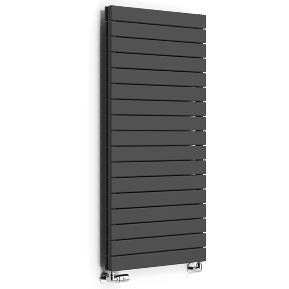 Terma Forte 4488 BTU Metallic Grey Double Panel Radiator 600 x 1254mm Image 5
