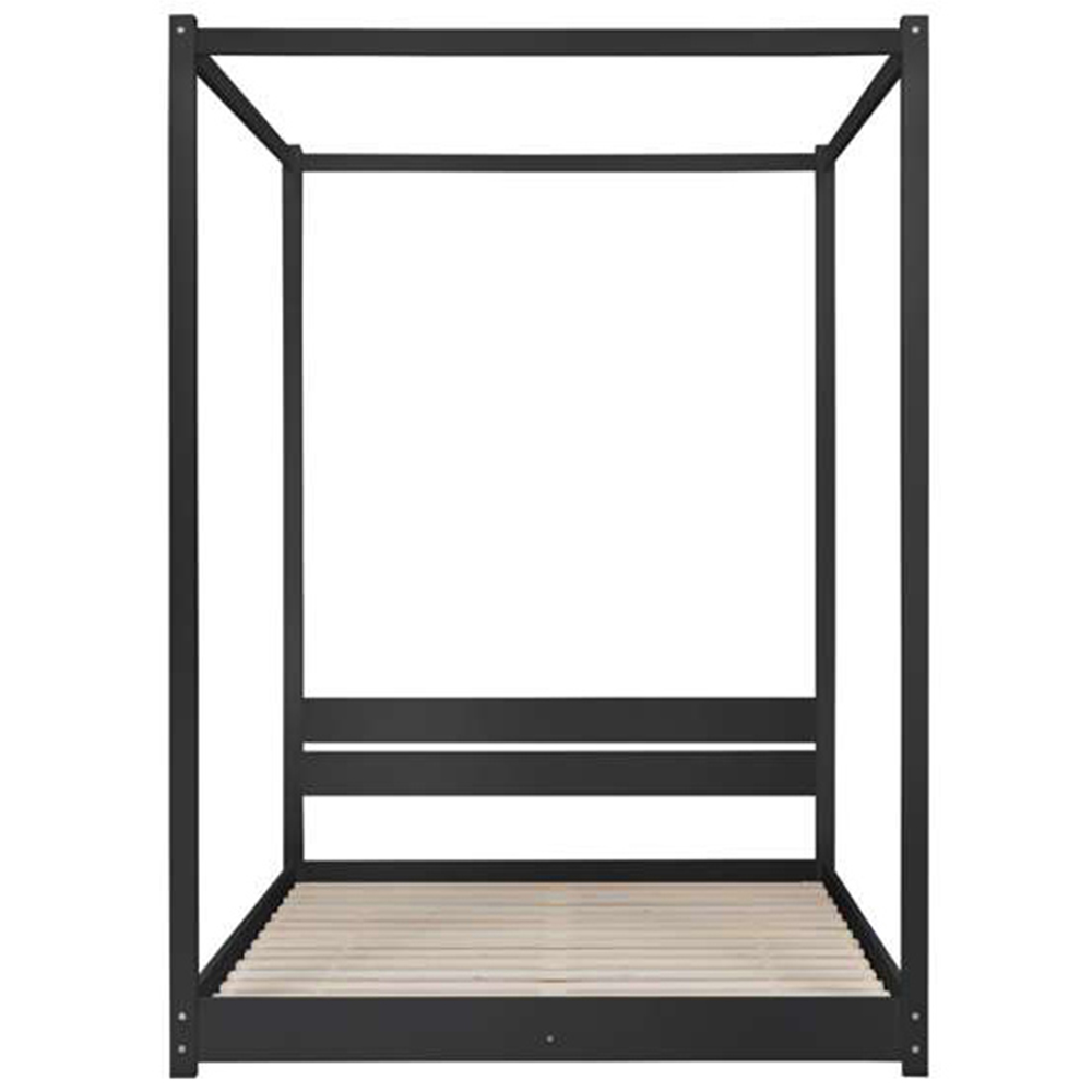 Darwin Double Black Four Poster Bed Image 5