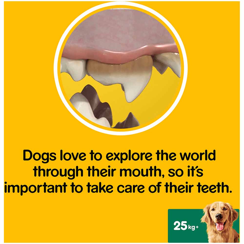 Pedigree Dentastix Daily Adult Large Dog Treats 7 x Dental Sticks 270g Image 6