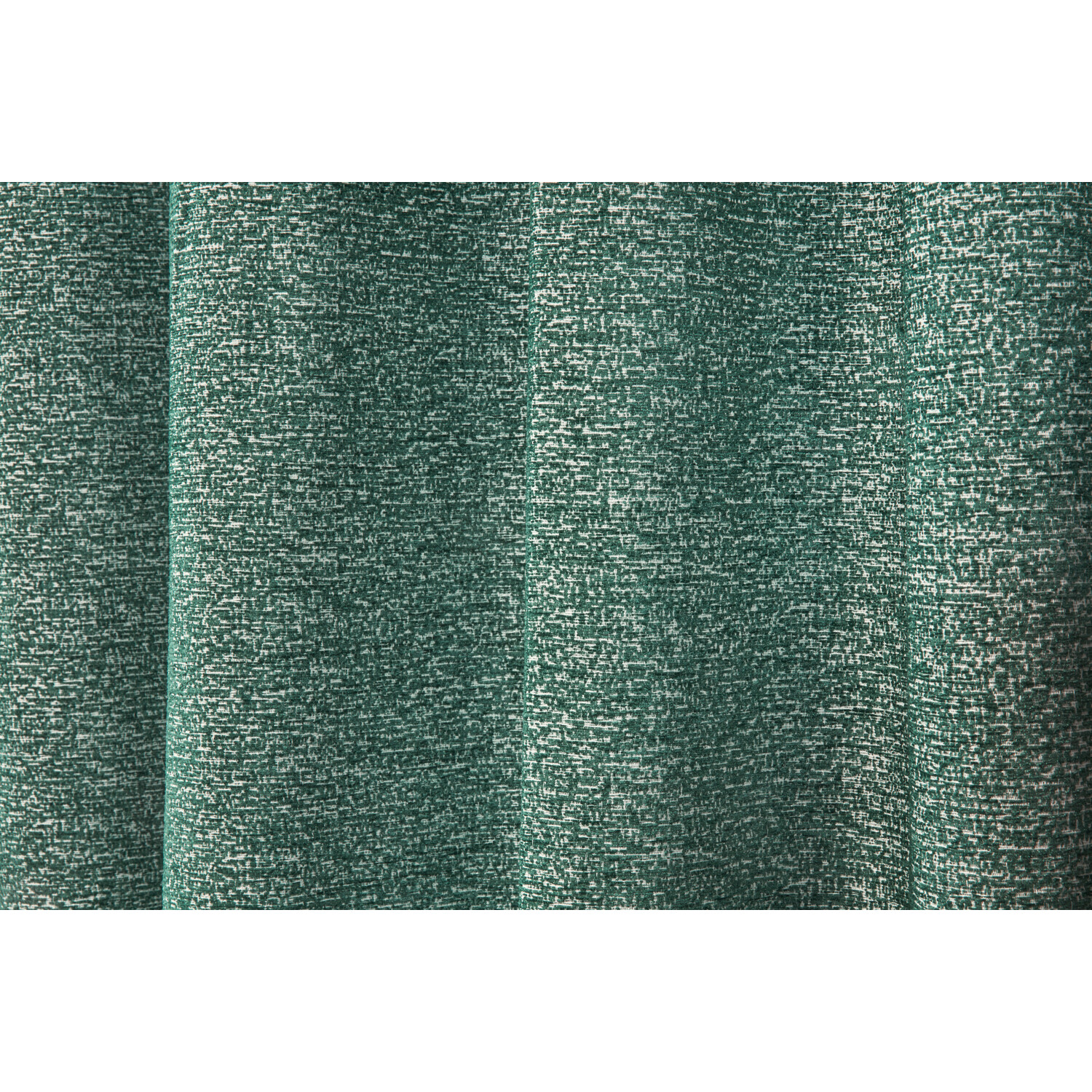 Montreal Chenille Taped Curtain  - Green / 229cm / 168cm Image 4