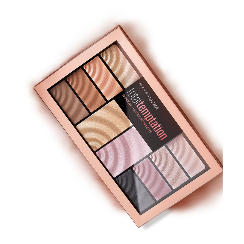 Maybelline Total Temptation Eyeshadow and Highlight Palette Image