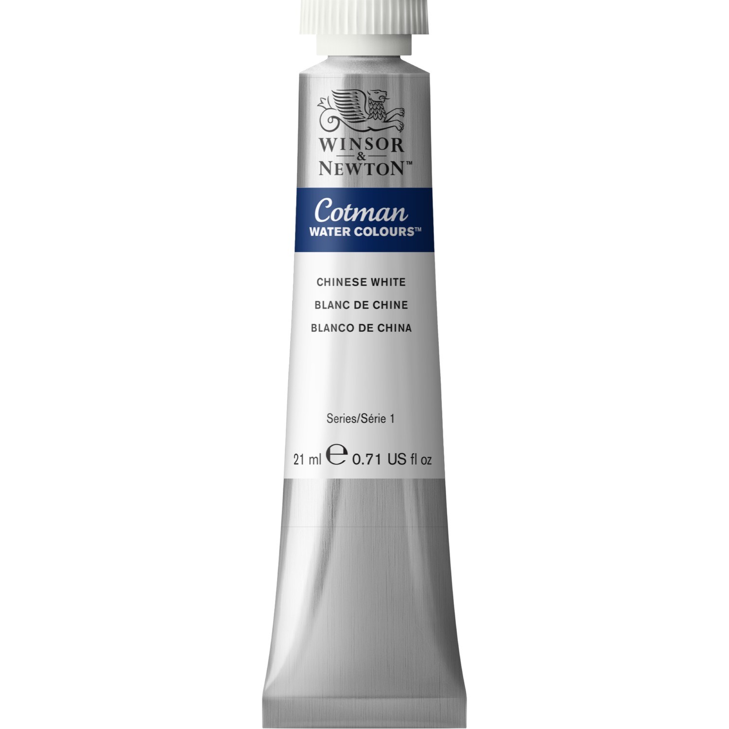 Winsor and Newton Cotman Watercolour Paint 21ml - Chinese White Image 1