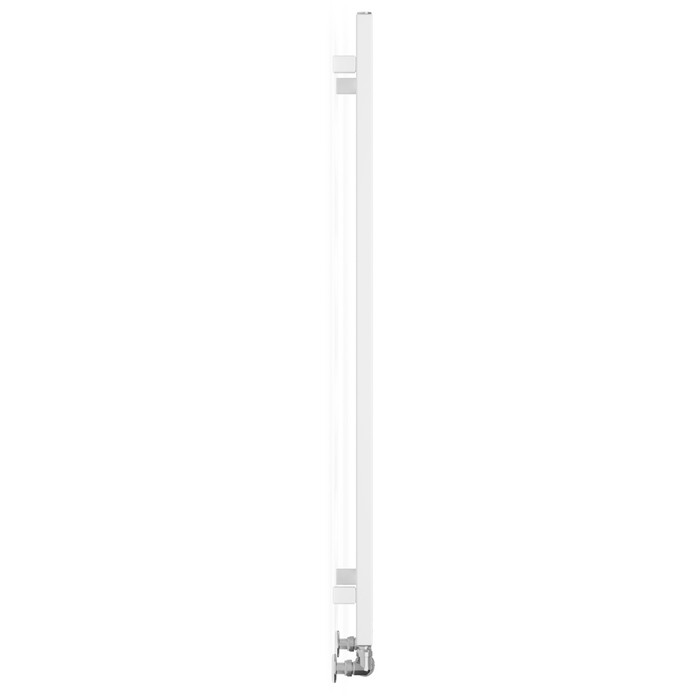 Terma Fiona 1661BTU Soft Matt White Heated Towel Rail 1140 x 500mm Image 5