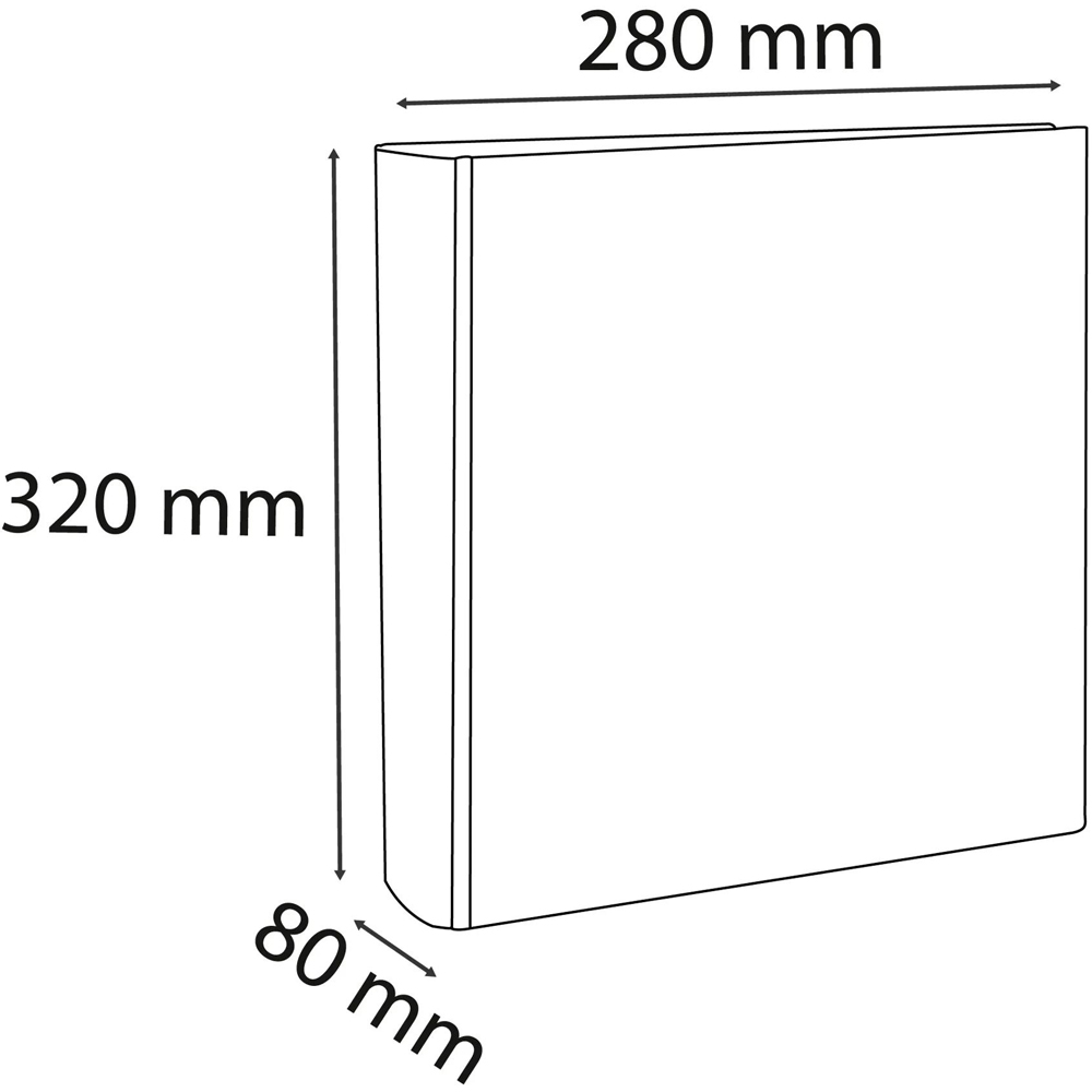 Exacompta A4 White PremTouch 80mm Spine Lever Arch File 10 Pack Image 6