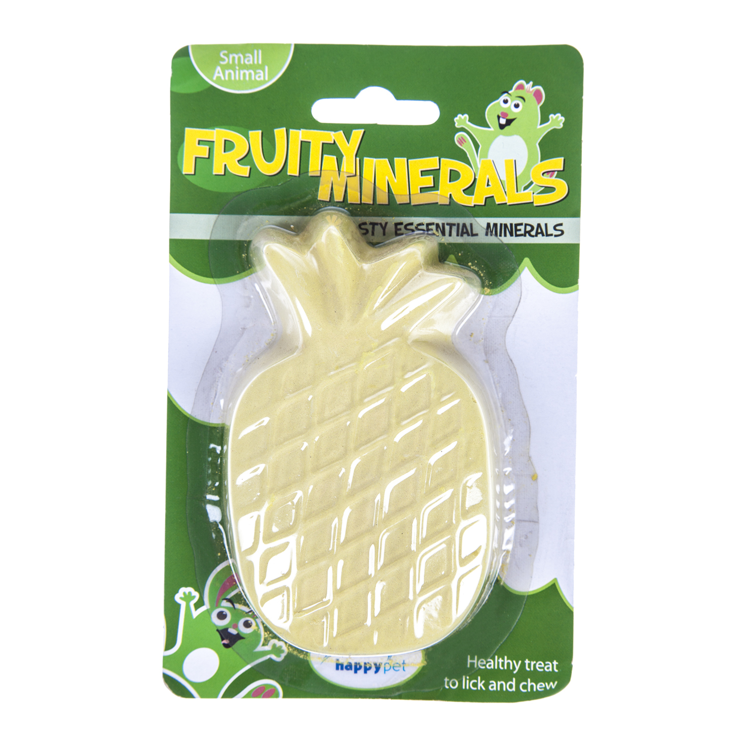 Happy Pet Fruity Mineral Block For Small Animals - Yellow Image