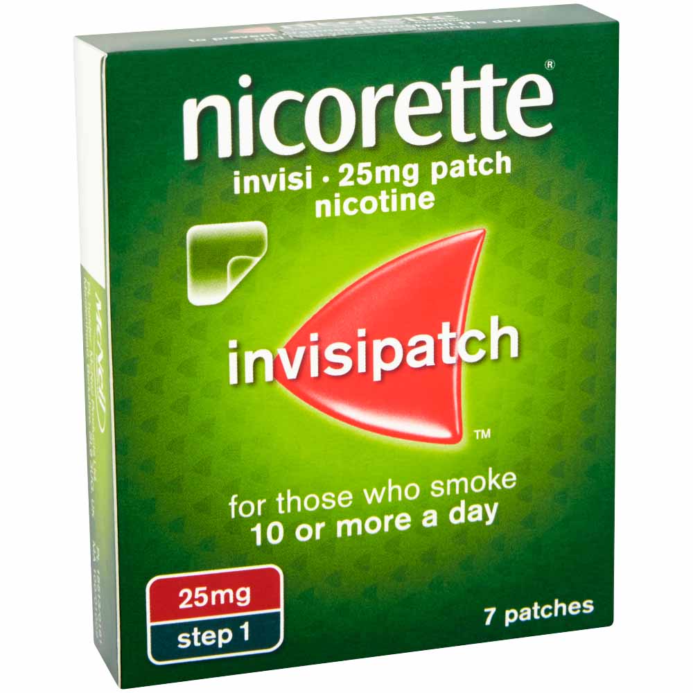 Nicorette Invisi Patch 25mg 7 pack Image 3