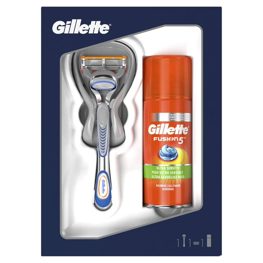 Gillette Fusion 5 Razor Gift Set Wilko