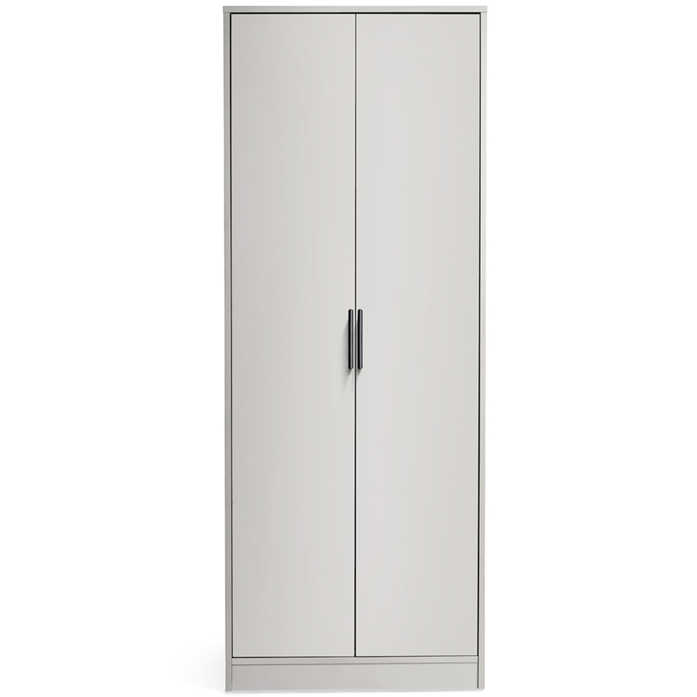 Alba 2 Door Wardrobe Silk/Grey Image 3