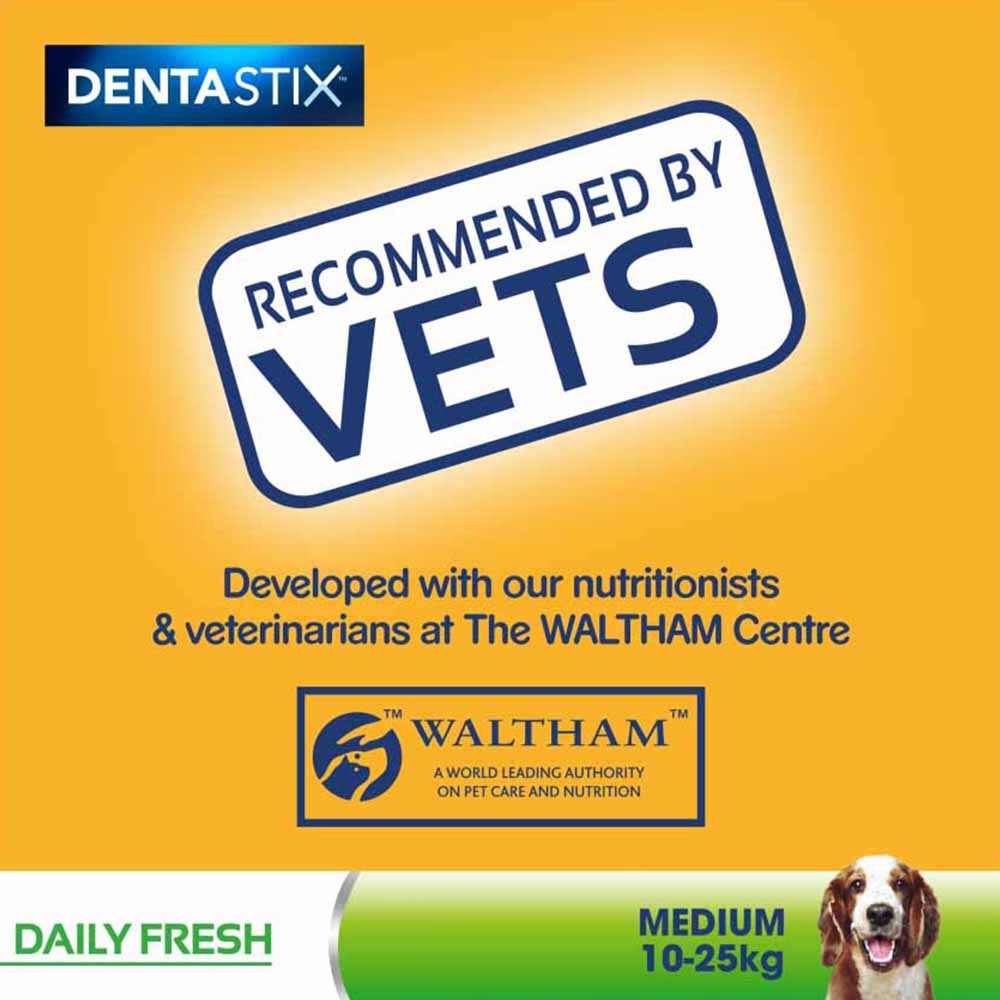 Pedigree Dentastix Daily Oral Care Medium Dog Treats 28 Pack Case of 4 Image 8