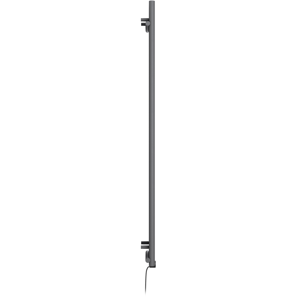 Terma Rolo Room Modern Grey Electric Radiator Bluetooth 800W 1800 x 370mm Image 4