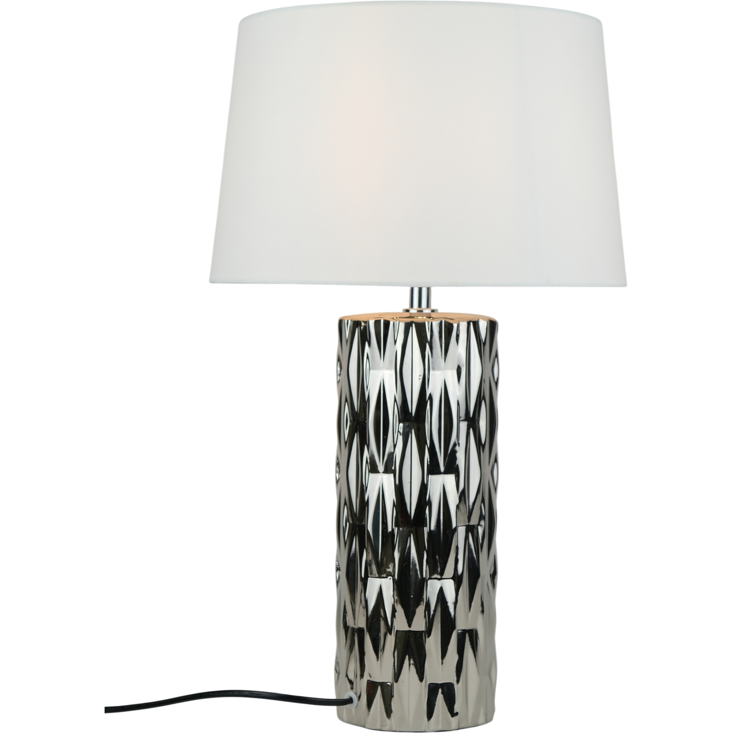 Rosalyn Table Lamp Silver Image 2