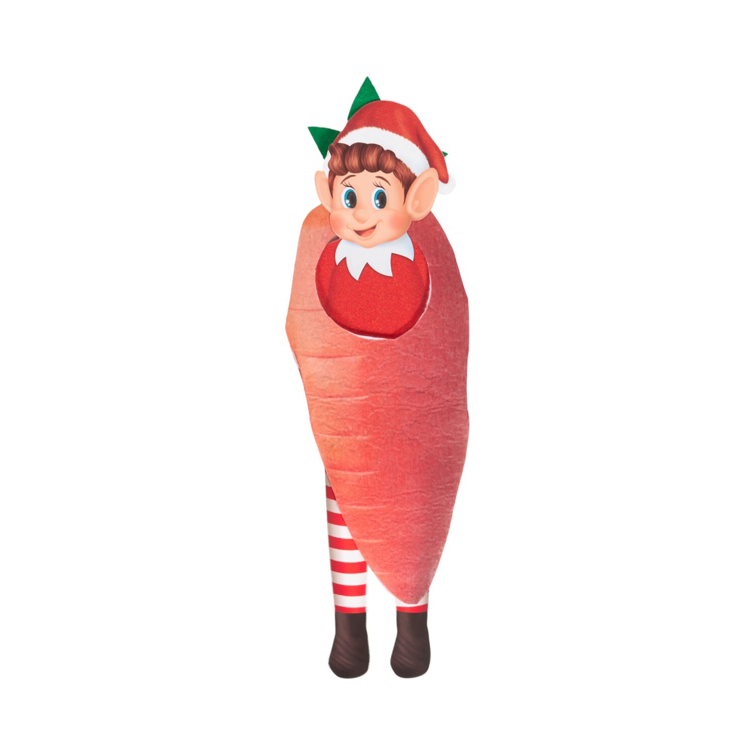 Elf Carrot Festive Outfit - Orange Image 3