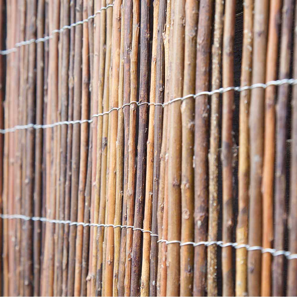 Wilko Willow 4m x 2m Garden Fence Screening Image 1