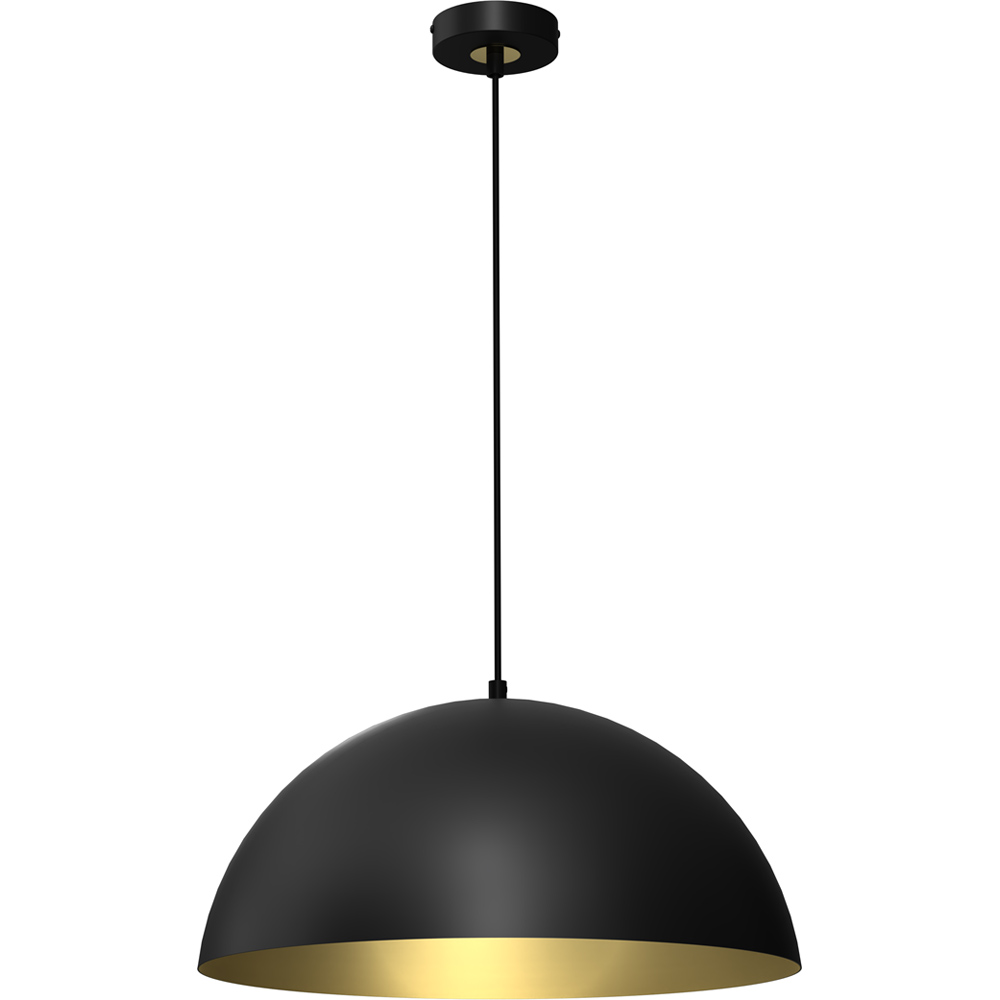 Milagro Beta Black Pendant Lamp 230V Image 1