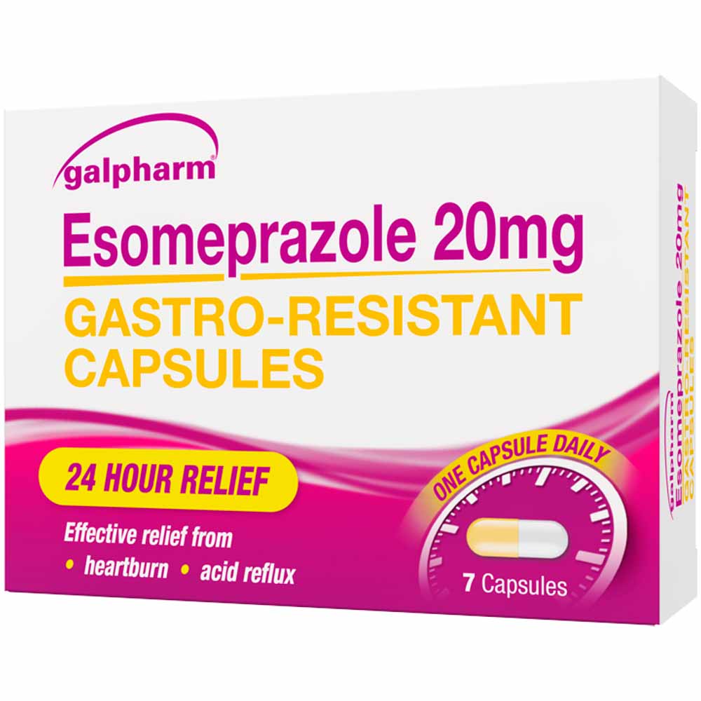 Galpharm Esomeprazole 20mg 7 pack Image