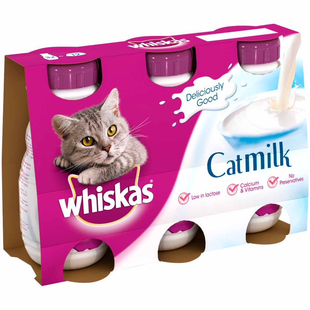 Whiskas Kitten Cat Milk Bottle 3 x 200ml Image 3