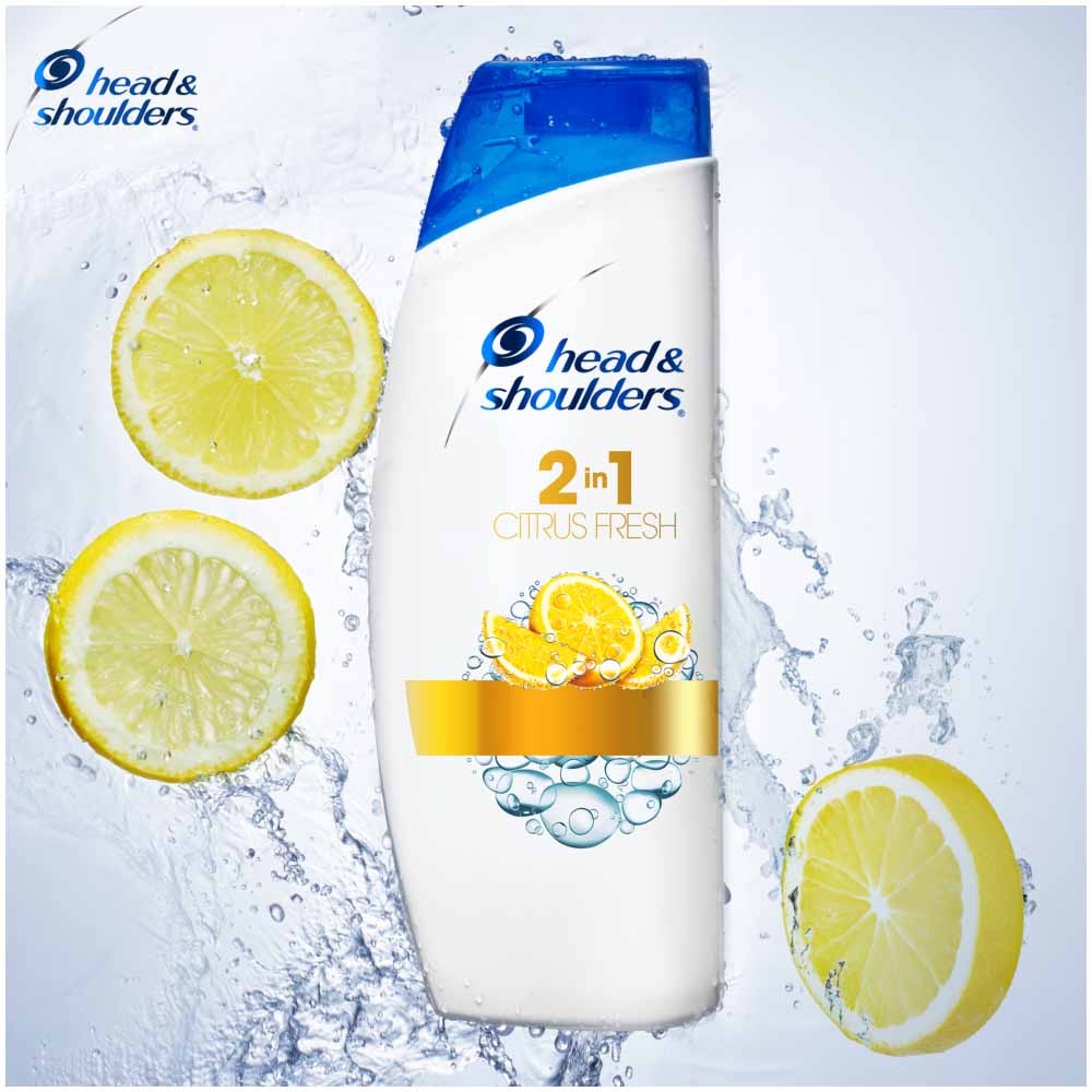 Head & Shoulders Citrus Fresh 2in1 Shampoo and Conditioner 450ml Image 4